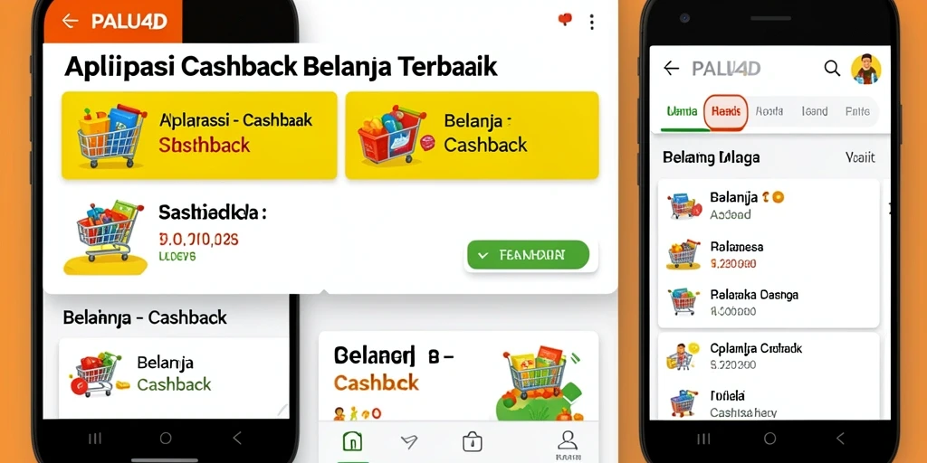 Tampilan antarmuka utama aplikasi PALU4D dengan fitur Cashback.